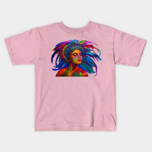 Latina at Festival Kids T-Shirt